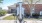 an EV charging station